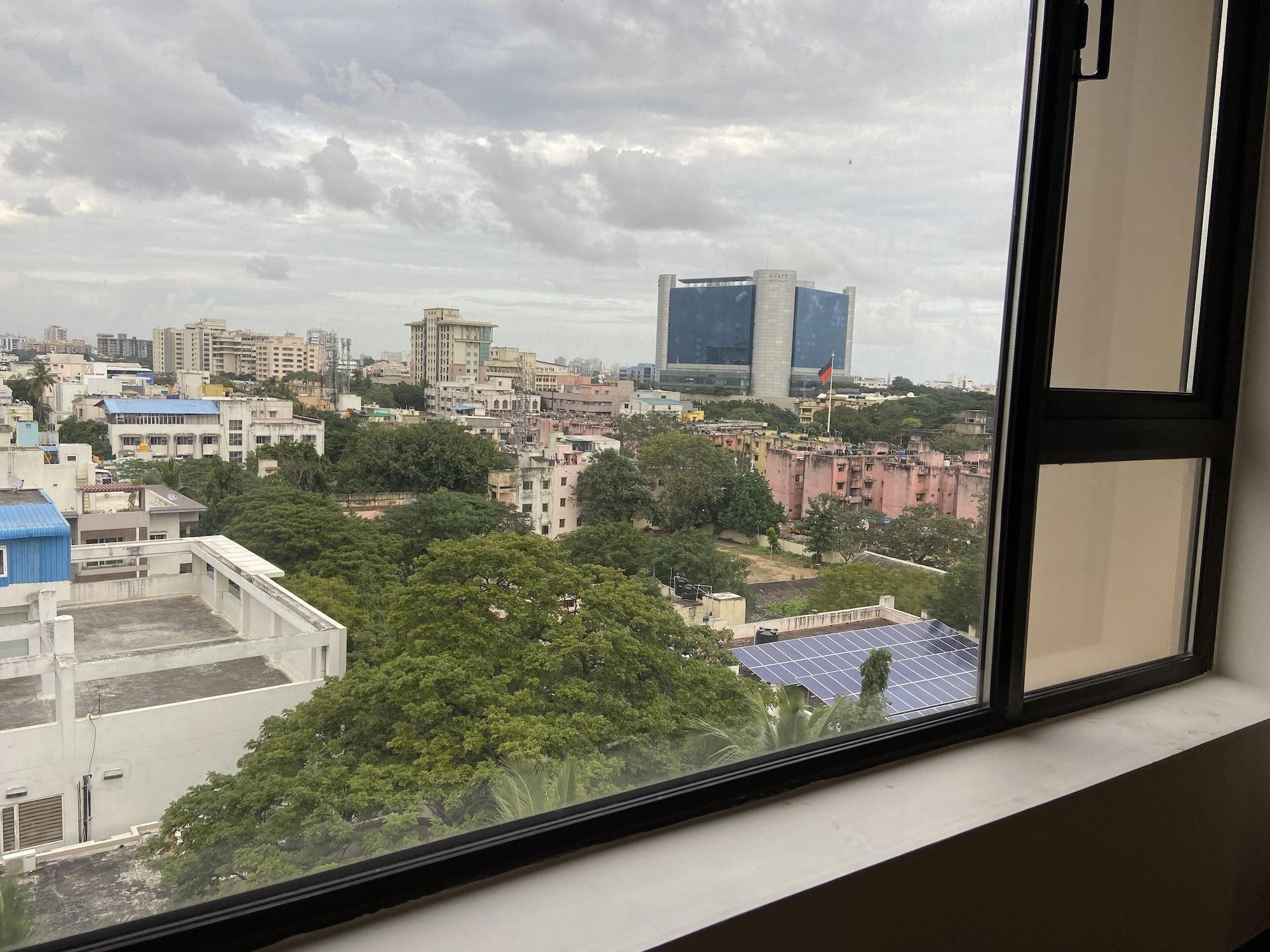 Grand Chennai By Grt Hotels Екстериор снимка View from the window of a residential apartment in Sector 108