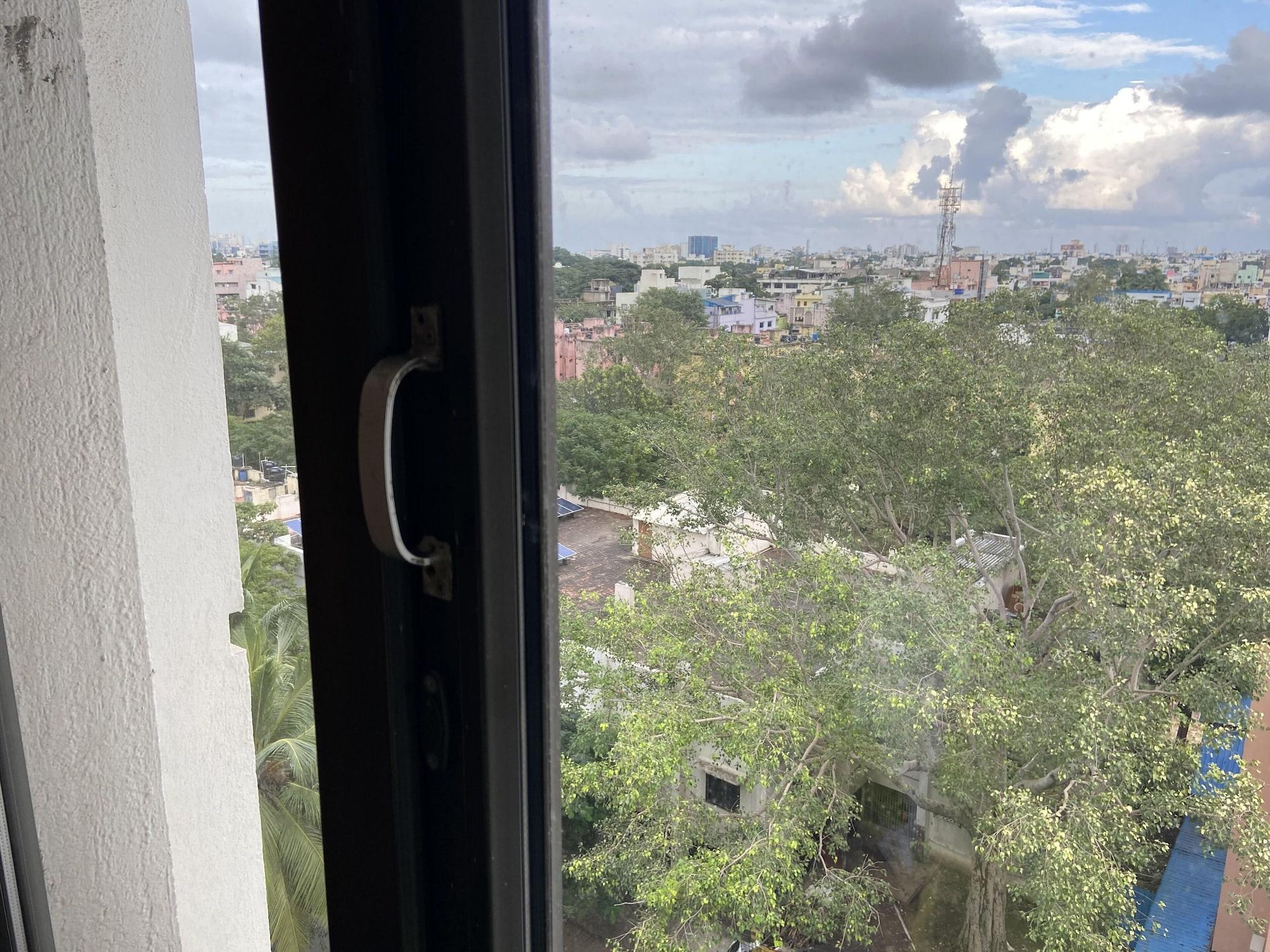 Grand Chennai By Grt Hotels Екстериор снимка View from a window of a residential building in Sector 10